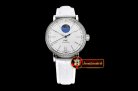 IWC Portofino Automatic Diam Bez SS/LE Silv Wht A2851 Mod