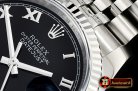 Rolex Datejust DJ 36mm Jub Flt 904L SS/SS Blk/Rmn ARF A3135 Mod