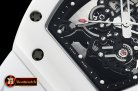 Richard Mille RM055 Bubba Watson CER/VRU Wht Skele KVF MY8215 Mod