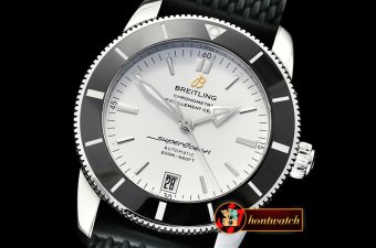 Breitling Superocean Heritage II 42mm SS/RU White GF A2824 Mod