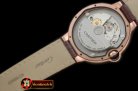 CAR0332B - Ballon De Cartier Mid RG/LE White Roman Miyota