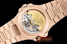 Patek Philippe Nautilus 5711 40mm RG/RG Brown Stks PF Miyota 9015 Mod