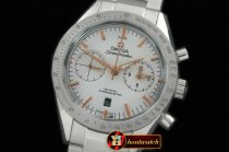 OMG0370B - Speedmaster Broad Arrow SS/SS White Stick A-7750