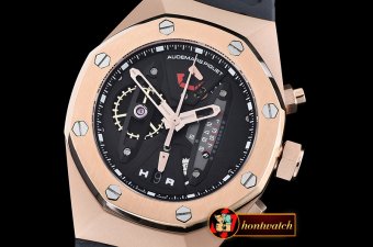 Audemars Piguet Royal Oak Concept RG/RU Blk/Blk VK Quartz