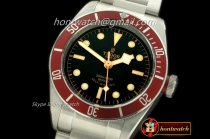 TUD008A - Heritage Black Bay SS/SS Black/Red Asian 2824-2