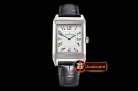 Jaeger Le Coultre JL Reverso Mens SS/LE White/Num MY8215 Mod