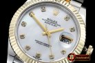 Rolex Datejust II DJ2 41mm Jub Flt Wrap 904L YG/SS Wht MOP D GMF A2836