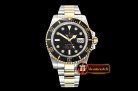 Rolex Submariner 116613LN 904L YG/SS Blk/D GMF SP A3135