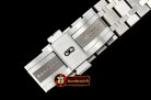 Audemars Piguet Royal Oak 15400 Frosted SS/SS Black Asia 21J Mod 3120