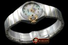OMG0351C - Double Eagle Ladies Auto SS/YG Wht Diamonds J-Miyota