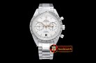 Omega Speedmaster Chronograph SS/SS Wht/R JHF A7750 Mod9300