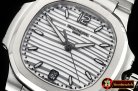 Patek Philippe Nautilus 7018 Ladies 33mm SS/SS Opal Silver PF MY9015