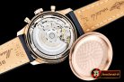 Breitling Navitimer B01 RG/LE Blue/Wht JF A7750 Mod