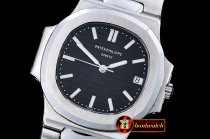 Patek Philippe Nautilus Ref.3800 Midsize SS/LE Black BP Asia 282