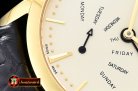 Replica VACH. CONSTANTINE Patrimony Bi-RetroGrade Day-Date YG/LE