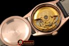 Replica Rolex DayDate Fluted Black Diam RG/LE Asian 2836