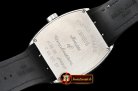 Franck Muller Vanguard PXL SS/NY Silver White/Num Asia 2824