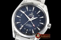 Omega Aqua Terra 150M GMT SS/SS Blue VSF Ultimate Asia 8605