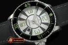 BLP020B - 500 Fathoms SS/NY White Asian Miyota 9015