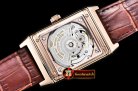 JAEGER LE COULTRE JL Reverso Automatic RG/LE Black/Num Asia 2824