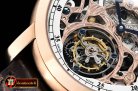 Audemars Piguet AP Jules Tourbillon Rep Minutes RG/LE Wht Tourbillon