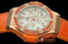 HUB0322C - Big Bang Pearl RG/Sq Orange Ruby White A-7750
