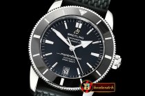 BSW0364B - Superocean Heritage II 42mm SS/RU Black GF A2824 Mod