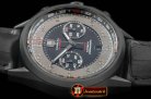 TAG0259 - Calibre 36 Flyback PVD/LE Grey/Black A-7750