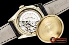 Replica Rolex Daydate 36mm YG/LE Black Roman A2836