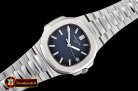 Patek Philippe Nautilus Mens 40mm SS/SS Blue Sticks PF Miyota 90