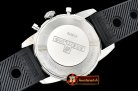 Breitling SuperOcean Heritage II Chronograph SS/RU Blk OMF A7750