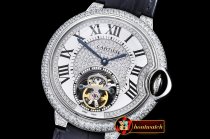 Cartier Balon Bleu Flying Tourb Diams SS/LE Tourbillon