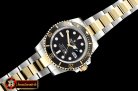 Rolex Submariner 116613LN 904L YG/SS Black GMF SP A3135