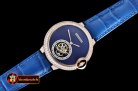 CAR0377A - Balon Bleu De Cartier Tourbillon RG/LE Blue Tourb