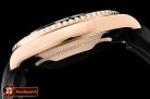 Rolex YachtMaster 116655 40mm RG/RU Black ARF SH3135 Mod