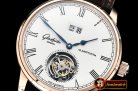 Glashutte Senator Tourbillon RG/LE White Roman Asia Tourbillon