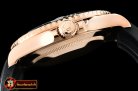 Rolex YachtMaster 116655 40mm RG/RU Black ARF Asia 2836