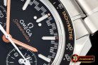 Omega Speedmaster Moonwatch SS/SS Blk/Org OMF A7750 9900