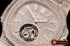 Patek Philippe Nautilus 40mm Tourbillon Fantasy DIAM/RG Asia HW Tourb