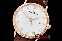 BLP044 - Villeret Ref.6651 RG/LE White/Roman ZF Miyota 9015 Mod