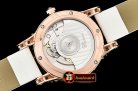 Chopard L'Heure Du Diamant Round RG/LE (White) Rose Gold MY9015