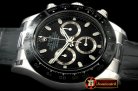 Replica Rolex Daytona 116519 SS/CER/LE Black A-7750 Sec@6