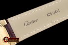 Cartier Balon Bleu Mens Diams Bez YG/LE White Miyota