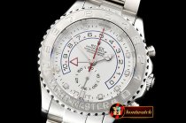 Rolex YachtMaster 116689 SS/SS White BP Asia 7750 Mod