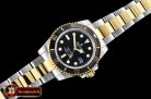 Rolex Submariner 116613LN Cer YG/SS Blk KSF Asia 2836