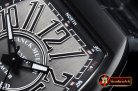 Franck Muller Vanguard Mens V45 PVD/LE/RU Silver Grey ABF Asia 2824