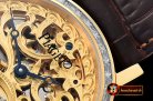 Piaget Altiplano Skeleton Tourb Diams YG/LE Engr Tourbillon