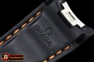 Omega Black (Org) Rubber Strap for 2018 Aqua Terra 41mm