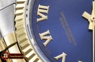Rolex Datejust DJ 36mm Jub Flt YG/SS Blue Rmn BP A3135 Mod