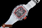 RM082J - RM011 Felipe Messa Big Date Sapphire Limited Red A-7750
